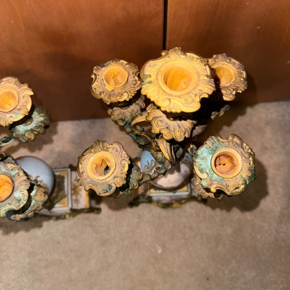 Rare vintage victorian candle stick holders - Picture 12 of 16